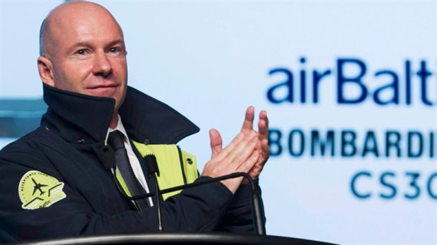 庞巴迪首席执行官 Alain Bellemare