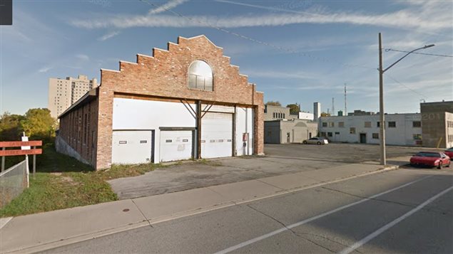 The old original streetcar servicing buildings today.