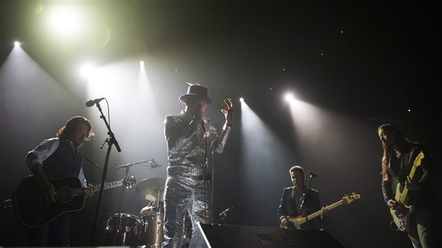 Gord Downie and his band, The Tragically Hip performed on Aug. 10, 2016 in Toronto.