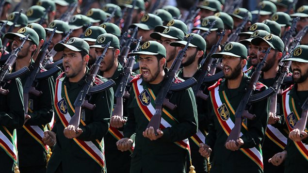 Desfile de la Guardia Revolucionaria de Irán 