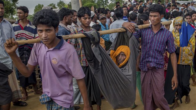 Rohingya Muslims have fled what Canada and the UN call ethnic cleansing in Myanmar.