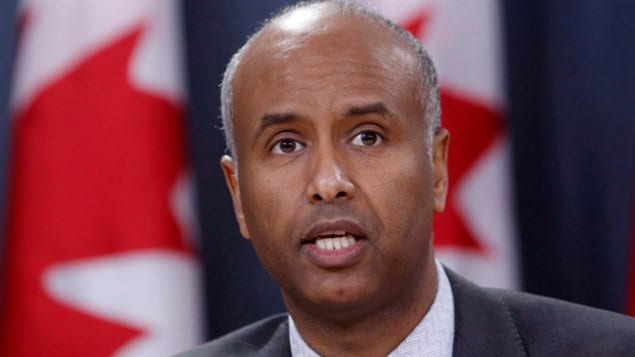 Immigration Minister Ahmed Hussen will table Canada’s 2018 immigration levels in the House of Commons by Nov. 1. 