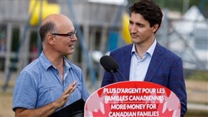 Le premier ministre Justin Trudeau effectuait une tournée au Canada le mois dernier pour faire valoir l’indexation de l’Allocation canadienne pour enfant lancée l’an dernier. Youtube