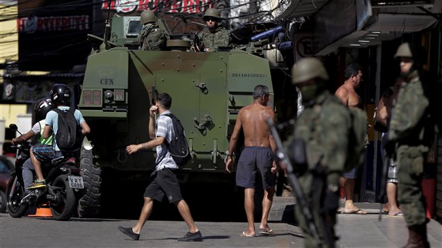 Los operativos armados en las zonas más pobres son moneda corriente en Brasil.