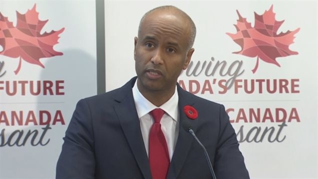 "Our government believes that newcomers play a vital role in our society," said Immigration Minister Ahmed Hussen in announcing a planned increase in immigration.