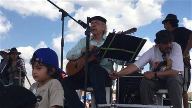 El fallecido cantante uruguayo Daniel Viglietti