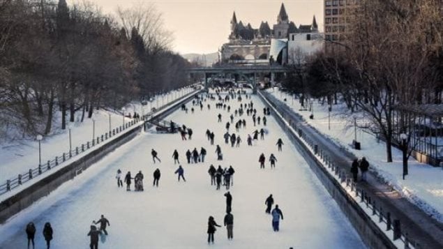 Photographer and teacher Barbara Havrot submitted this photo of the Rideau Canal Skateway, taken early 2015.  Skating along the canal in winter is a hugely popular attraction in the National Capital