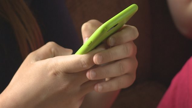Emily, a teen from Guelph, Ont., tracked her cellphone use this summer with an app called Moment. She learned she spends an average of 30 per cent of her day staring at her phone. 