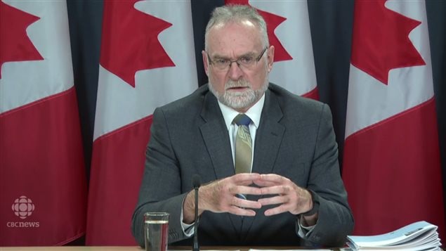加拿大总审计长弗格森星期二公布其审计报告