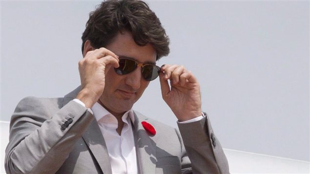 A fuss is being made of the prime minister’s Canadian-made sunglasses worn on his recent trip to Asia. 