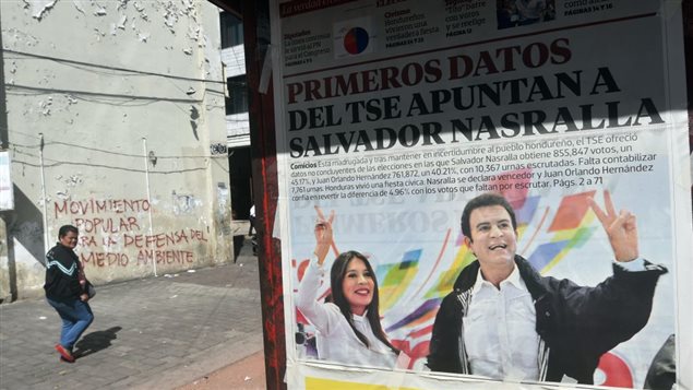 Titulares de la prensa hondureña al día siguiente de la elección.