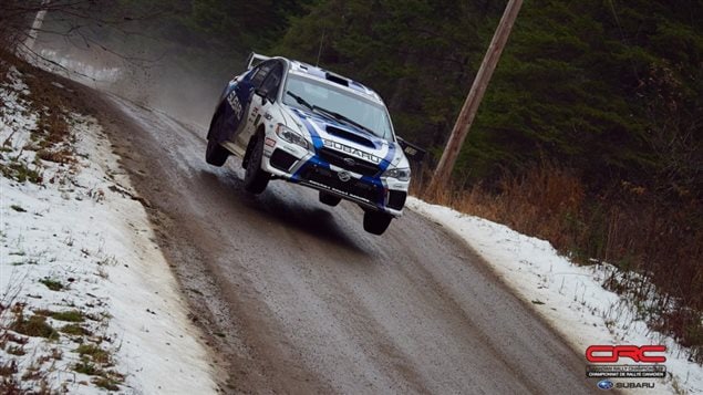 The team of driver Antoine L’Estage and co-driver Alan Ockwell, are set to become the Canadian rally champions with one more race to go