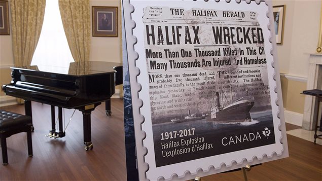 The Halifax Explosion was such a momentous event in Canadian history that the post office issued a commemorative stamp on November 6, 2017.