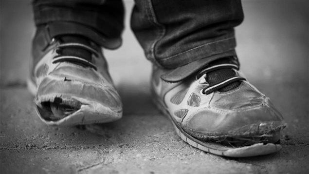 حذاء الفقر