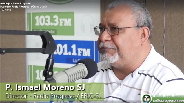 Ismael Moreno, director de Radio Progreso en Honduras.