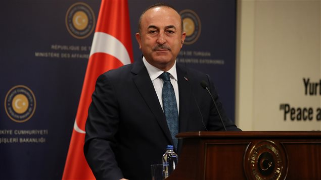 Mevlut Cavusoglu, ministro de Relaciones Exteriores de Turquía
