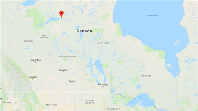The community of Fond-du-Lac is located in the north of the Canadian province of Saskatchewan, near the boundary with the Northwest Territories.