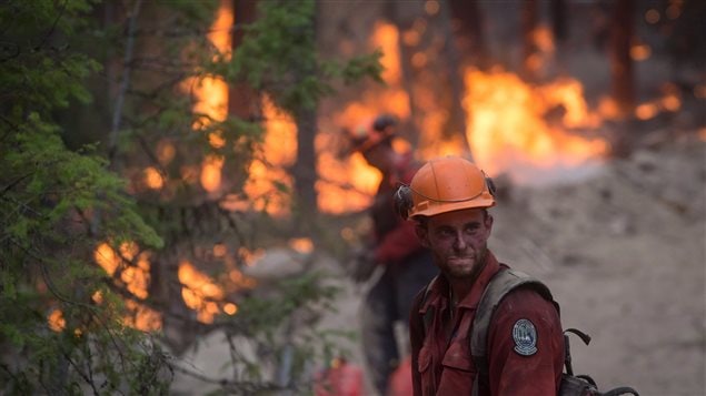 Canadians were interested in the British Columbia wildfires and how they could offer help to those affected by them.