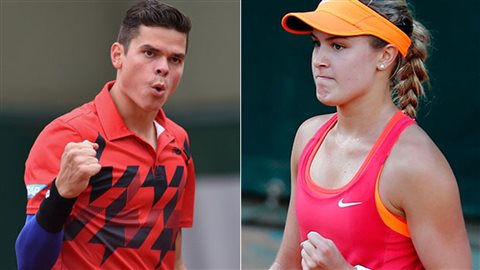 Milos Raonic and Eugenie Bouchard both had 2017 seasons they would just as soon forget. 