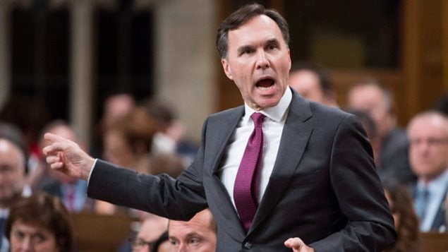 Le ministre des Finances, Bill Morneau 