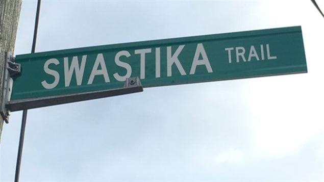 Swastika Trail in Puslinch, Ont., was named a century ago when the crooked cross symbol was a popular icon symbolizing peaceful spirituality.