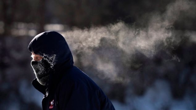 Environment Canada warns that frostbite can develop within minutes on exposed skin, especially when windy conditions are mixed with way-below-normal temperatures. That's pretty much how it is right across Canada this week. 