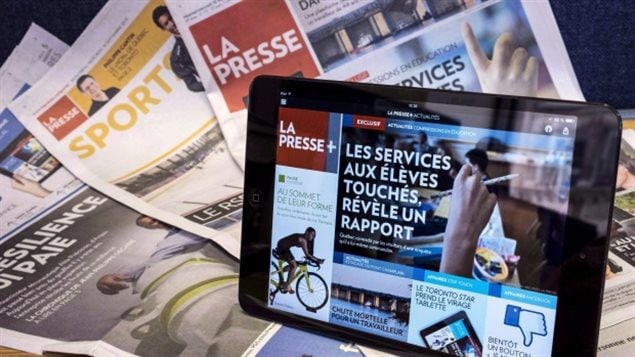 From now on, La Presse will be all digital.