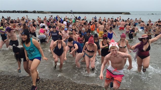 For the first time in 13 years, members of the Toronto Polar Bear Club folks did NOT take their New Year's Day plunge into Lake Ontario. 