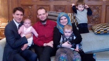 Joshua Boyle et sa famille ont rencontré le premier ministre Justin Trudeau le 19 décembre. (@ Boylesvsworld / Twitter)