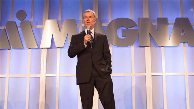 Donald Walker, CEO of Magna, the largest auto parts supplier in N. America, was one of the highest paid CEO’s in Canada last year at over $28 million in income, stocks, bonus, and benefits