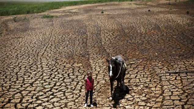 February 12, 2015. Average global temperatures lwere a record 1.35 degree Celsius (2.4 Fahrenheit) above normal for February. The western hemisphere’s biggest city, Sao Paulo region nearly ran out of water for its over 20-million residents.