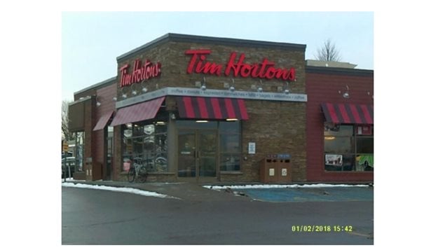 The furor began when the owners of this franchise in Cobourg Ontario told their minimum wage employees, their few benefits were being cut. Adding to the anger perhaps was that the franchise is owned by the heirs to the chain’s founders.