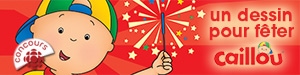 Un dessin pour fêter Caillou!