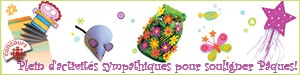 Plein d’activités sympathiques pour souligner Pâques !