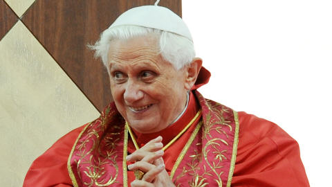 Le pape Benoît XVI aux Journées mondiale de la jeunesse, 17 juillet 2008.