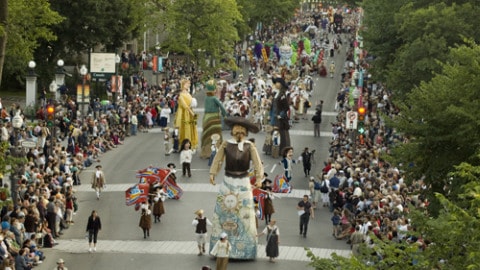 La parade des géants