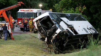 Véhicule accidenté
