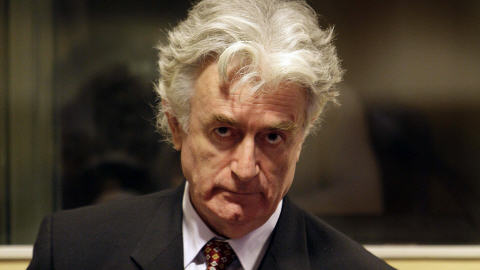 Radovan Karadzic devant le TPIY