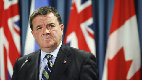 Le ministre des Finances, Jim Flaherty