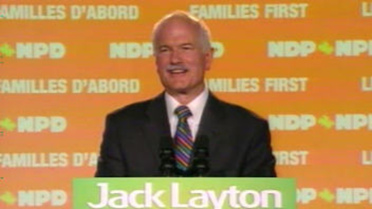 Jack Layton haut la main | Radio-Canada