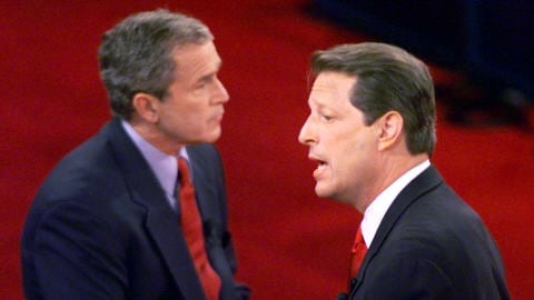 Débat entre George W. Bush et Al Gore en 2000
