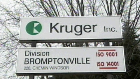 L'usine Kruger de Bromptonville