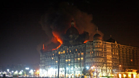 L'hôtel Taj Mahal, à Bombay