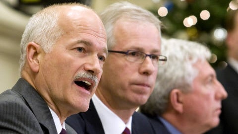 Jack Layton, Stéphane Dion, Gilles Duceppe