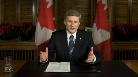 Stephen Harper s'adresse à la nation