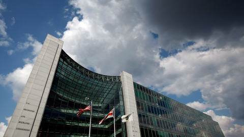 Le siège de la Securities Exchange Commission à Washington