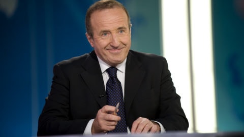 Bernard Derome a animé son dernier <i>Téléjournal</i> le 18 décembre 2009