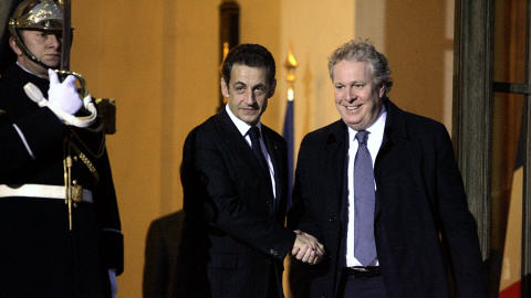 Nicolas Sarkozy et Jean Charest