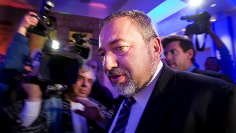 Le chef d'Israël Beitenou, Avigdor Liberman