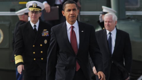 Michael Mullen, Barack Obama et Robert Gates